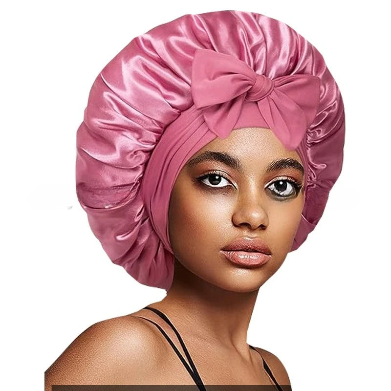 Bonnet de sommeil confortable pour la protection des cheveux