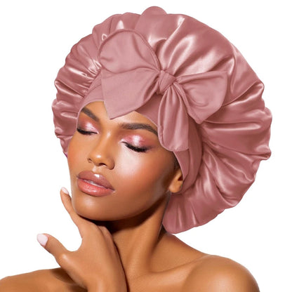 Bonnet de sommeil confortable pour la protection des cheveux