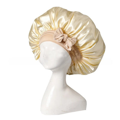 Bonnet de sommeil confortable pour la protection des cheveux