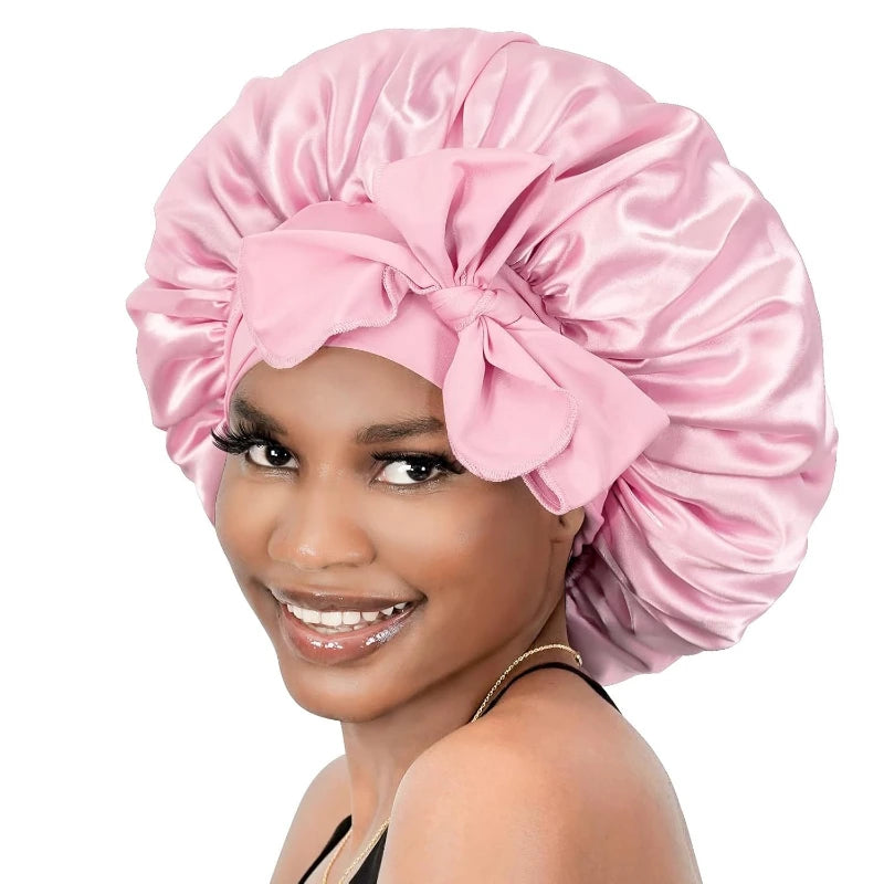 Bonnet de sommeil confortable pour la protection des cheveux