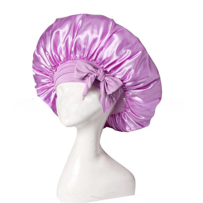 Bonnet de sommeil confortable pour la protection des cheveux