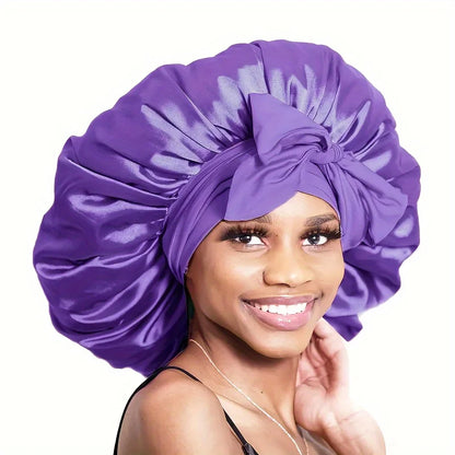 Bonnet de sommeil confortable pour la protection des cheveux