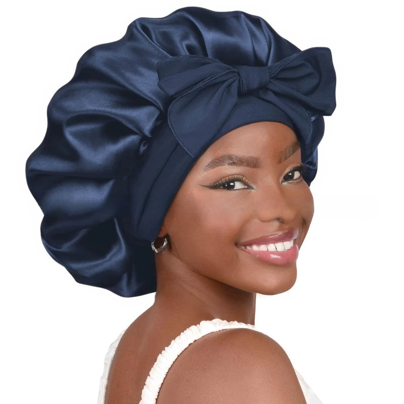 Bonnet de sommeil confortable pour la protection des cheveux